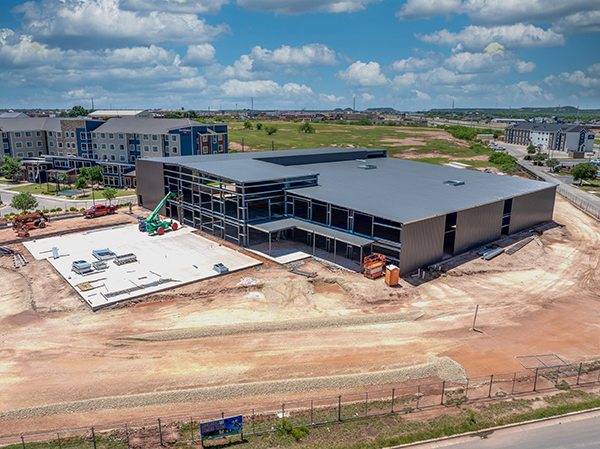 Construction site drone monitoring
