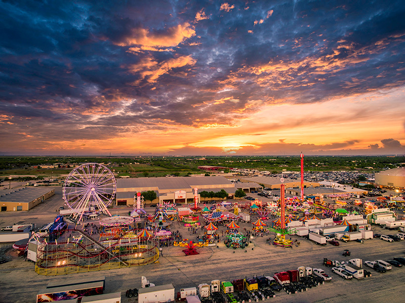 Event aerial photography in San Angelo, Texas